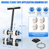Court Line Tape Machine, Basketball Court Line Striping Machine, Playing