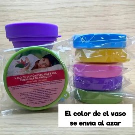 Pack Copa Menstrual Angelcup Colors Lila con Vaso Esterilizador y Gel Hipoalergénico                                                                  