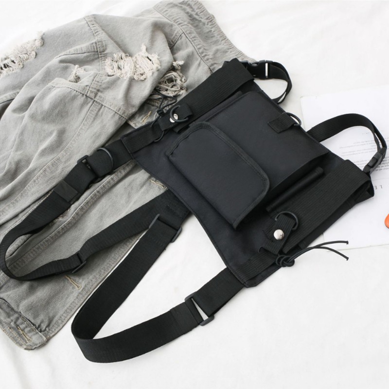 Chest Pack Oxford Cloth Nylon Universal Hands Free Chest Front