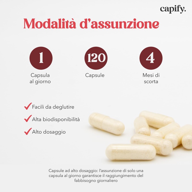 Capify. Rhodiola Rosea - Contro Stanchezza Fisica e Mentale -