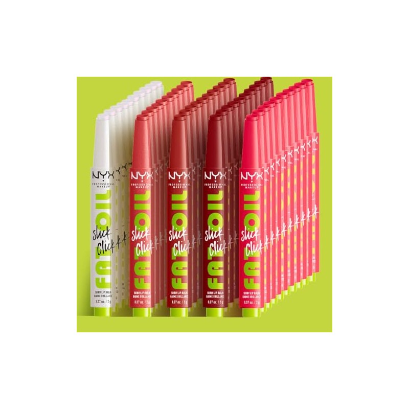 NYX Fat Oil Slick Click Brillo Labial, Tono In a
