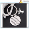 FEELMEM Best Friend Gift Friendship Keychain Friends Are Like Angels