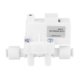 1/4 "DC 24V Hochdruckschalter, für Pump RO Wasserinstallateure Umkehrosmosetank 0,25 MPa Aktion für Umkehrosmose RO Wassersystem, Wasseraufbereiter, reines Wasser, Maschine, Wasserspender usw.