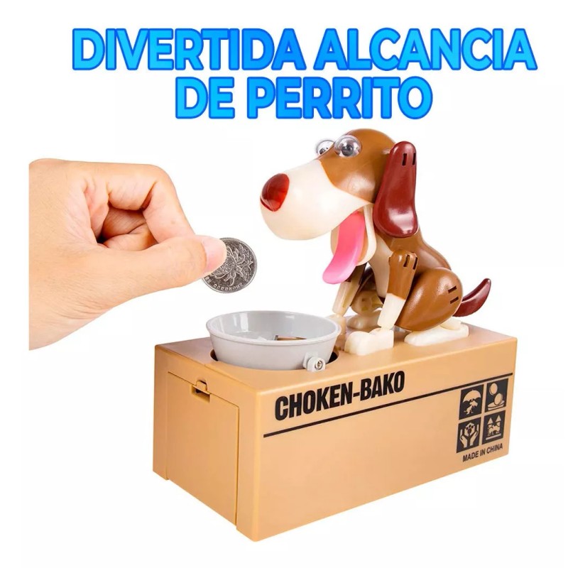 EGTMA Alcancia Para Niños De Perritos Juguete Fomenta Ahorro