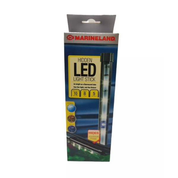 Marineland Hidden Led Light Stick 8"_tank up to 10 Gallons_8"