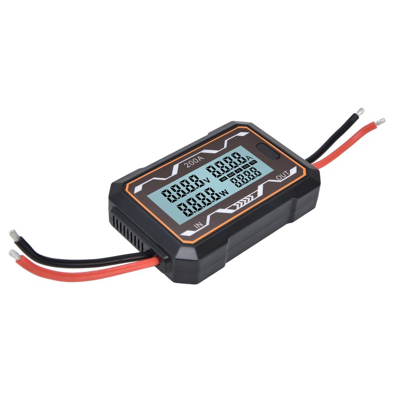 DC Power Meter Backlight Setting Large Screen Display Multifunctional Power