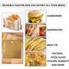YOOCOOL Non Stick Toaster Bags Reusable and Heat Resistant Easy