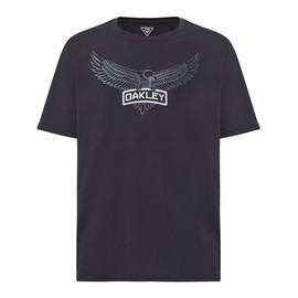 Oakley FOA40282702EXL Si Eagle Tab Tee Blackout XL