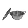 DBM IMPORTS 21'' Cazo Stainless Steel With Lid Pot Pan