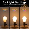 3 Way Lamp Socket Replacement, E26 Threaded Base, Turn Knob