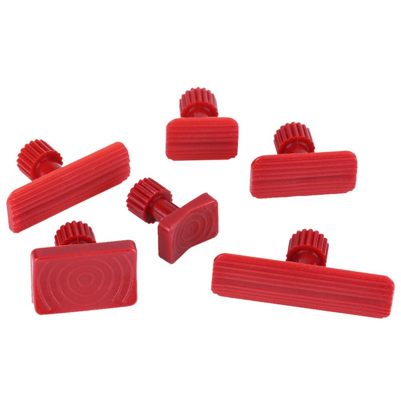 Paintless Dent Repair Tool, 6pcs Paintless Dent Removal Puller Tabs