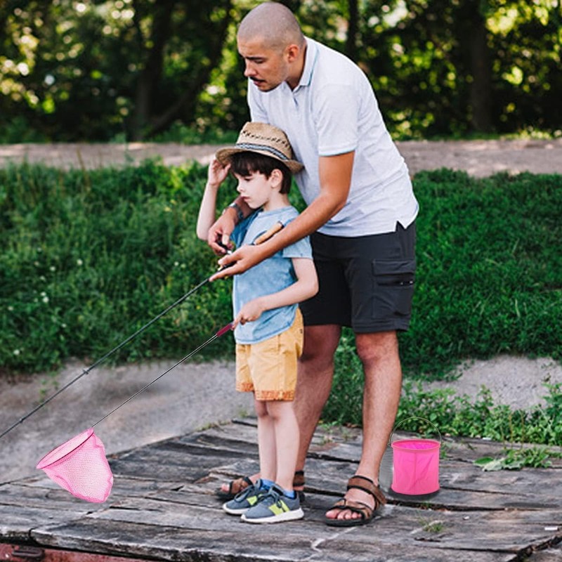 Small Outdoor Children's Butterfly Net Telescopic Nets Butterfly Net with