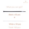 Beadnova Cable Ties 100 Pcs Tie Wraps Zip Ties Heavy