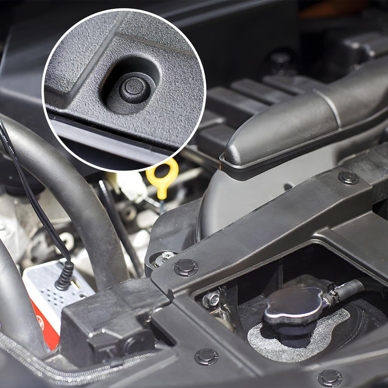 Set of 350 Car Mounting Clips, 6 Different Expansion Rivets,