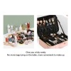 Estuche De Maquillaje De Viaje Profesional Con Divisores