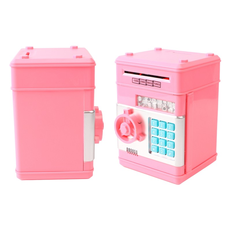 Children Money Storage Case Simulation Safe Box Shaped Password Lock