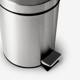 Unomor 4Pcs Black Plastic Foot Pedal Replacement for 3L-5L Trash can Easy Installation Garbage can Pedal Accessories