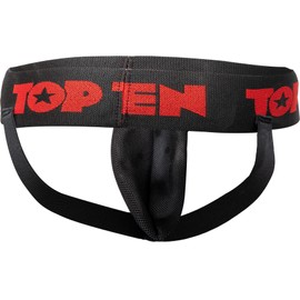 TOP TEN Junior Groin Guard Black