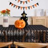 Ziweidue 60x120-Inch Black Lace Tablecloth – Elegant Bridal Tulle Rectangle