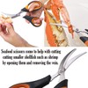 Artcome Seafood Tools Set - 2 Crab Crackers, 2 Lobster