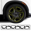 BOGAR TECH DESIGNS Rim Chrome Delete Dechrome Film Overlay Compatible
