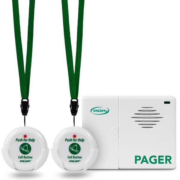 Smart Caregiver Corporation Smart Caregiver Pager System with 2 Call