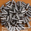 60-Pcs Stainless Steel Protector Sleeves Include a Drill Bit for