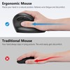 AUTLEY Ergonomic Mouse for Large Hands, Vertical Mouse, 2.4GHz Wireless