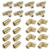 (Pack of 24) EFIELD 3/4" Pex crimp fittings 8 Pieces