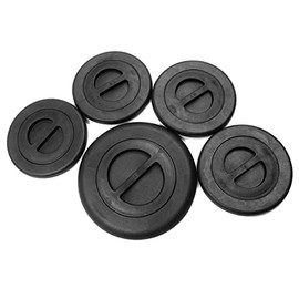 Bed Plug Cover Kit Compatible with Dodge Ram 1500 2500 3500 Replaces 68225506AA, Trailer Tow Cover for Truck with 5th Wheel/Gooseneck Towing Setups