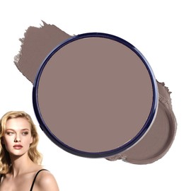 Coffee-coloured palette foundation, Natural-Looking Makeup Palettes, Multi-Use Face Shadow 3D Makeup, Matte Long-Lasting Sweat-Resistant, Waterproof Smooth Contouring Makeup for Women & Girls