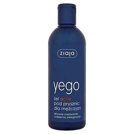 ZIAJA Yego shower gel for men, body wash, refreshing, 300 ml (shower gel)
