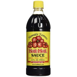 World Market Hawaii's Famous Huli-Huli Sauce - Hawaiian BBQ Sauce - Meat Rub BBQ Marinade Sauce and Steak Seasoning - 24 Ounce - 1 Pack