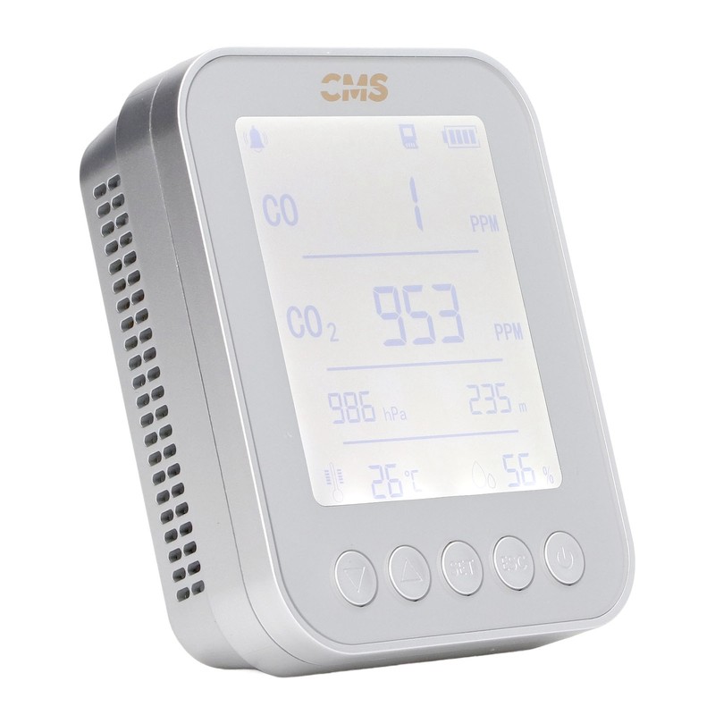 Altitude Pressure Detector 6 in 1 Multifunction USB Charging CO