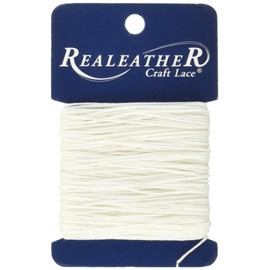 Silver Creek Waxed Thread Carded 25 Yards-White