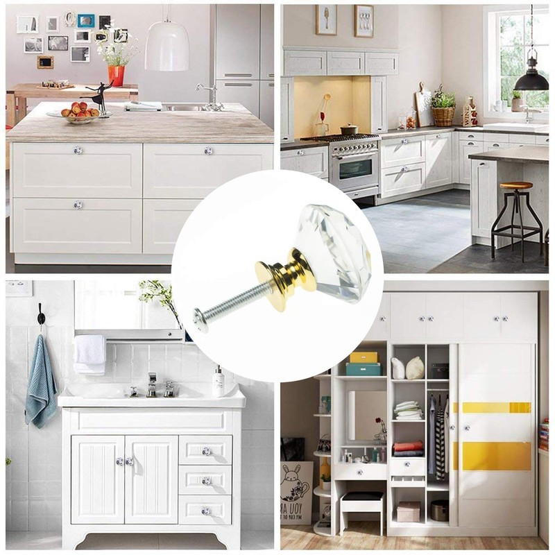 D-BUY 6 Pack Drawer Pulls Dresser Knobs Drawer Knobs Drawer