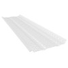 E-Z-GUTTER GUARD 1035 WH Flow Gutter Guard, Perforated, White