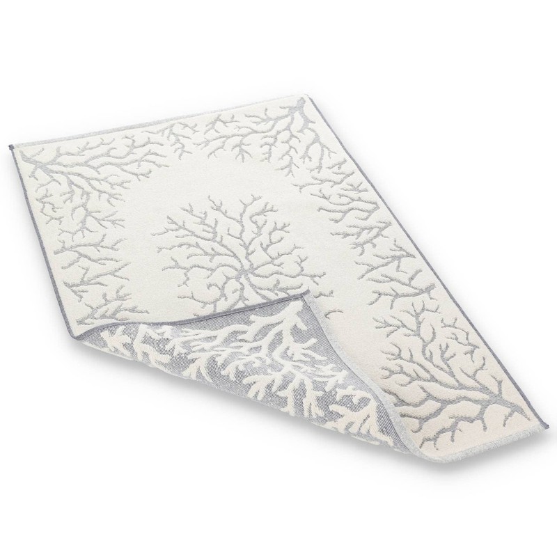 Corallo Bath Mat Sponge Cotton Absorbent Bath Mat, Terry Cloth