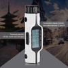 GOTOTOP Travel Clock,Flashlight LED Digital World Time Travel Alarm Clock