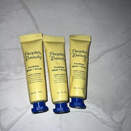 PLUS People's Beauty Frontliner Mask + Scrub Soothe + Exfoliate .15ml (QTY 3)
