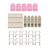 80PCS G-55 AG-60 WSD-60 Plasma Cutter Cutting Torch Tip Nozzles