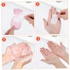 WHAMVOX 3pcs Travel Soap Sheets Multi-Functional Hand Washing Flakes for