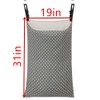 HDHYK Adjustable Space Saving Door Hanging Laundry Hamper Bag Dorm