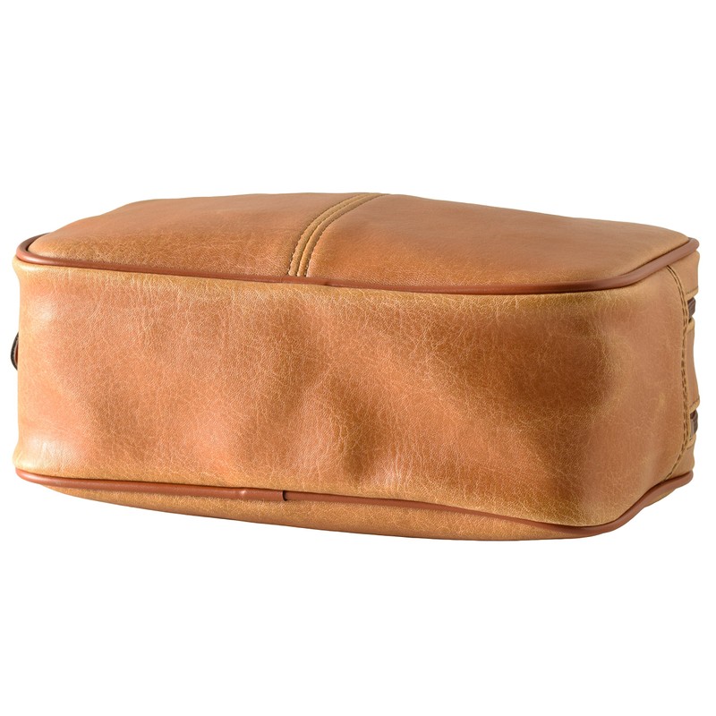 ANDY HAWARD 25814 Men's 2nd Bag, Double Zipper, 2-Way Handle,