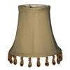 Royal Designs, Inc. CS-311B-5EG-6 Beaded Bell Chandelier Shade, 3 x