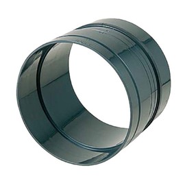 Nasta KS-150PSA Pipe Extension Sleeve, Inner Diameter 6.0 inches (152 cm), Black, Body Depth 6.2 inches (15.8 cm), Body Height 4.7 inches (12 cm), Body Width 6.2 inches (15.8 cm), Pack of 40