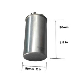 CBB65B Run Dual Capacitor 250VAC 250V AC 55/15uF 55+15uF 55MFD+15MFD 40/70/21 C.P2/S2 50/60Hz 10000AFC