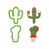 Decora 0255072 Plastic Cookie Cutter Cactus 2-Piece 9 x H
