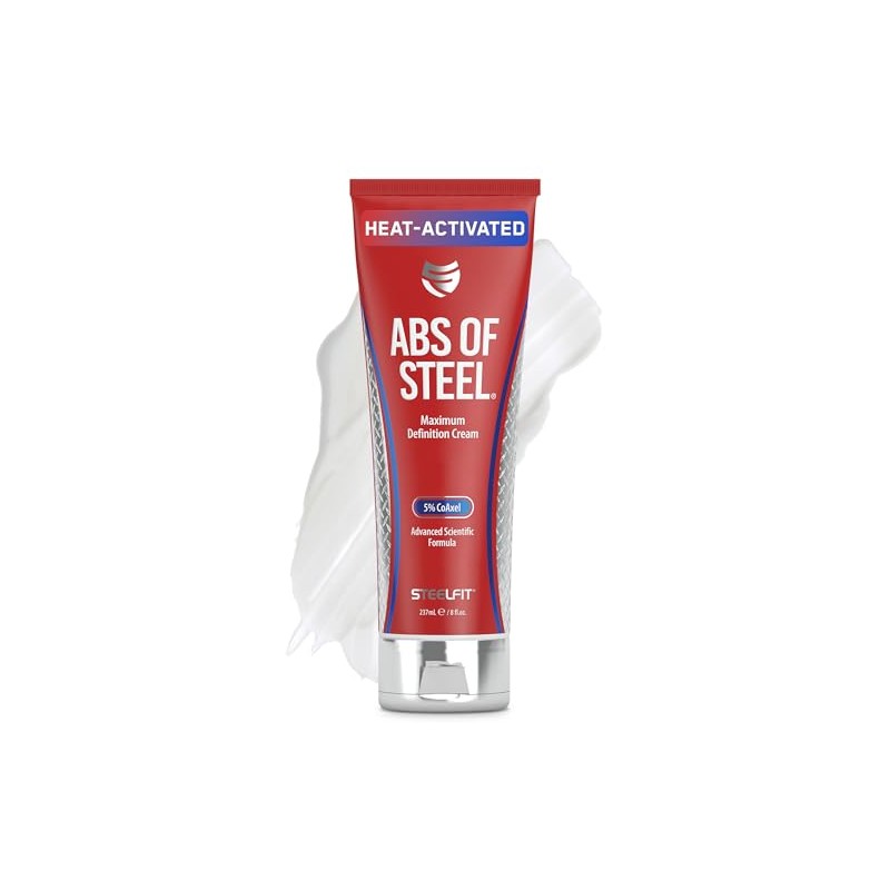 SteelFit Abs of Steel Maximum Definition Cream with 5% Coaxel,