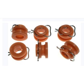 Ford Mustang Door Rear Quarter Plastic Window Glass Regulator Arm Roller Wheel 6p G